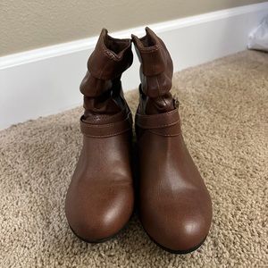 Lower east side brown booties